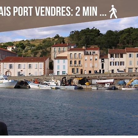Apartmán L'Escapade, Port A 200M, Climatisation Et Balcon Port Vendres Exteriér fotografie